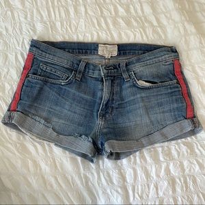 Current Elliot blue denim shorts size 26